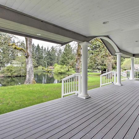 Contemporary Tacoma Cottage With Deck And Pond! Luaran gambar