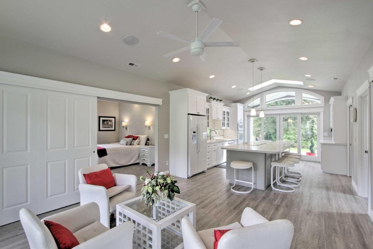 Contemporary Tacoma Cottage With Deck And Pond! Luaran gambar