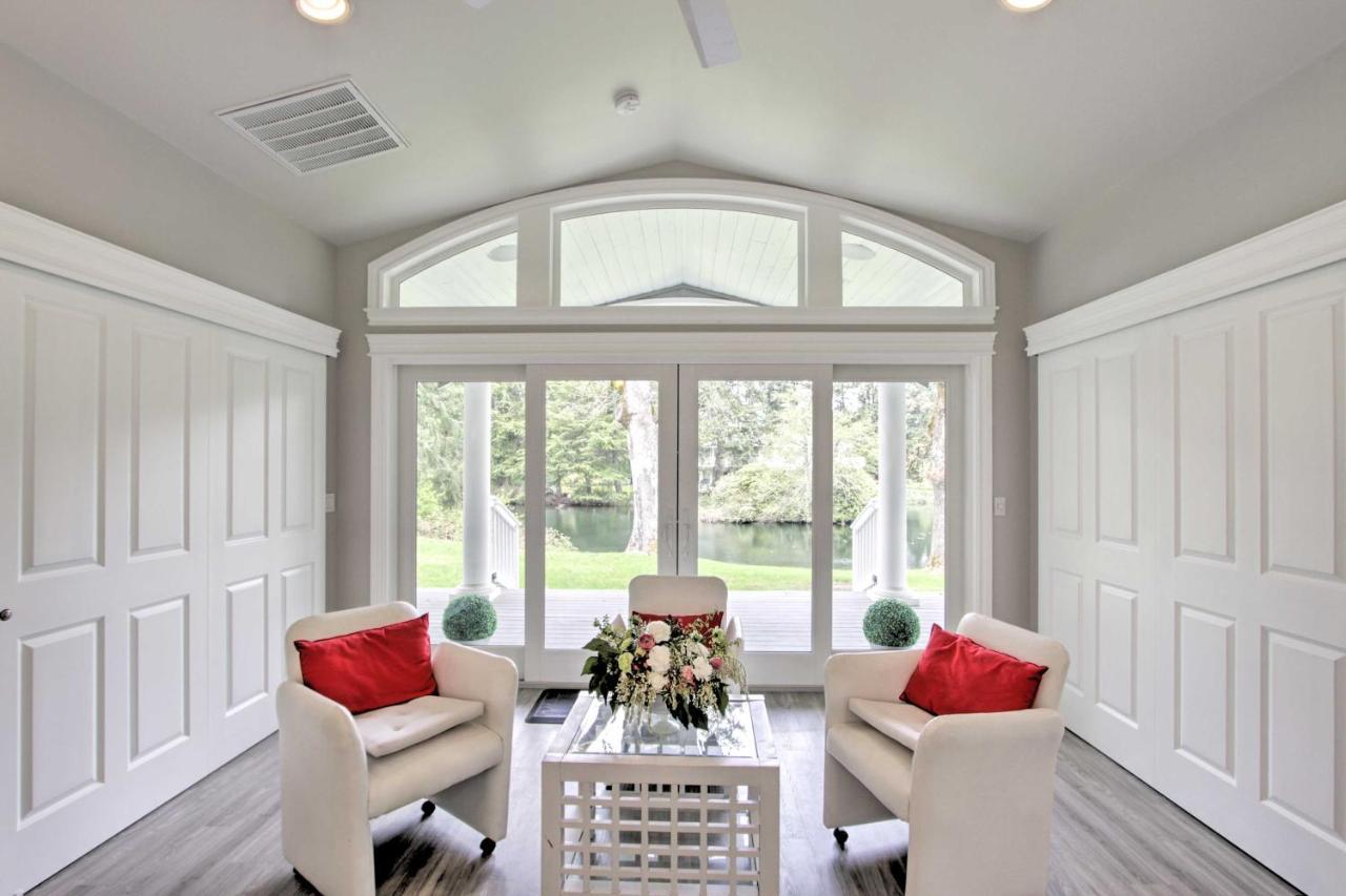 Contemporary Tacoma Cottage With Deck And Pond! Luaran gambar