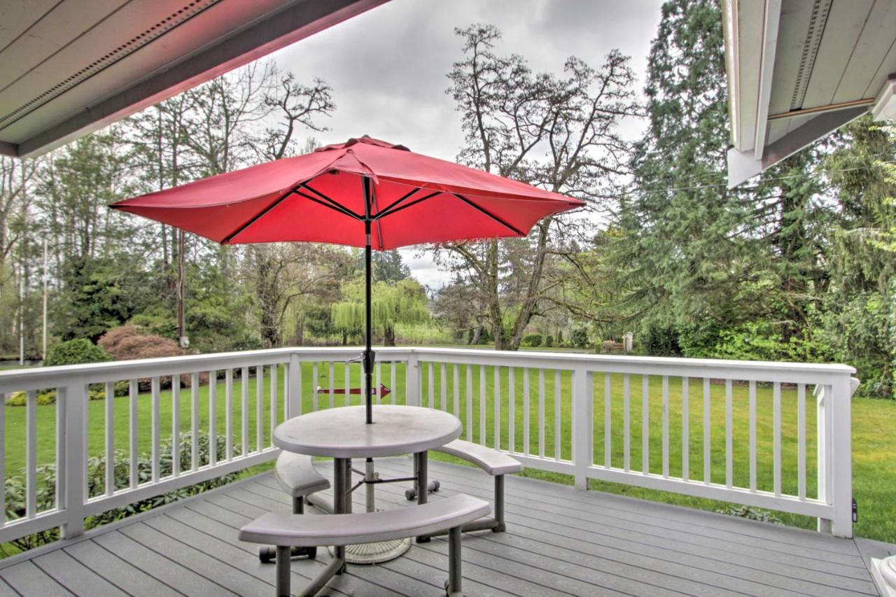 Contemporary Tacoma Cottage With Deck And Pond! Luaran gambar