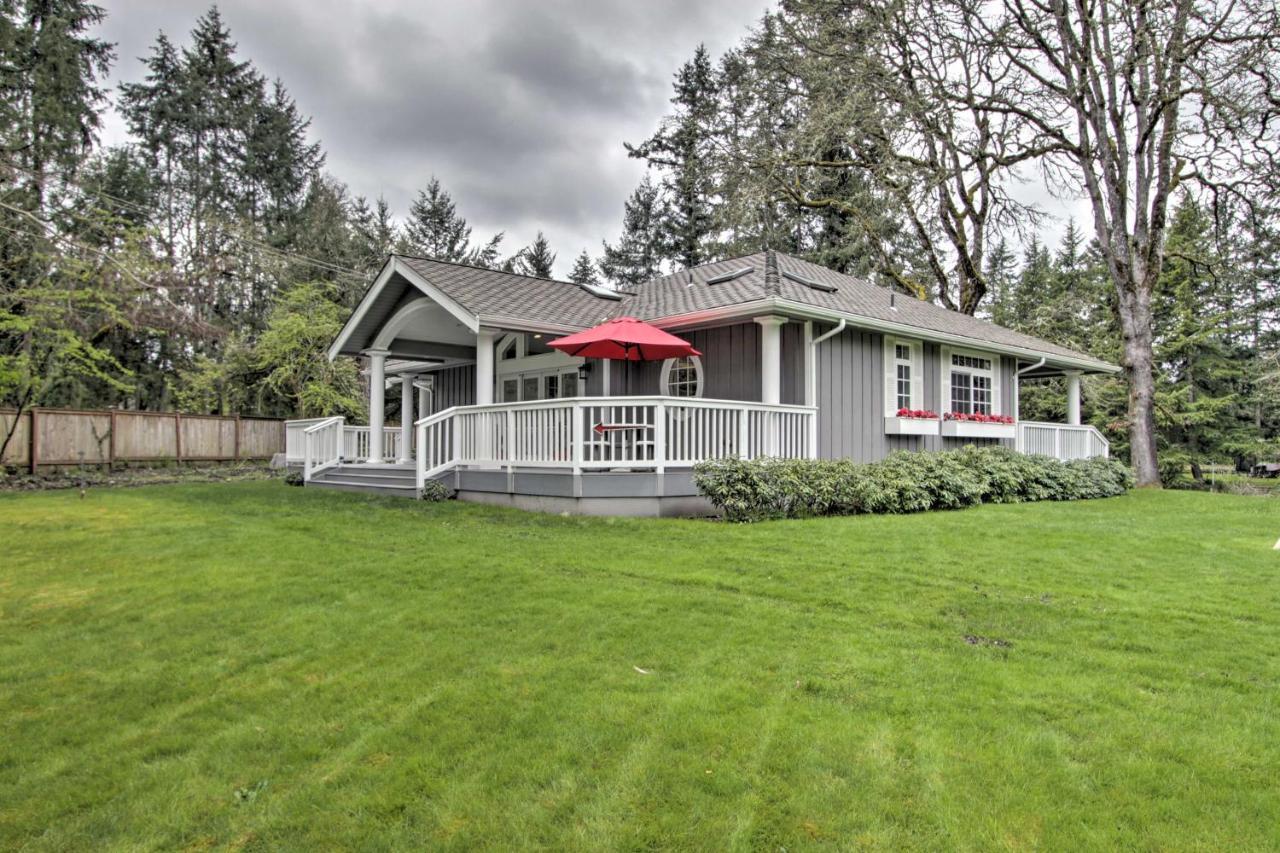 Contemporary Tacoma Cottage With Deck And Pond! Luaran gambar